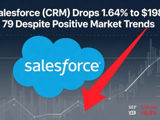 Salesforce (CRM) Drops 1.64% to $198.79 Despite Positive Market Trends