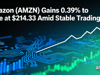 Amazon (AMZN) Gains 0.39% to Close at $214.33 Amid Stable Trading