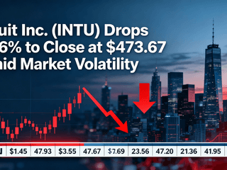 Intuit Inc. (INTU) Drops 1.56% to Close at $473.67 Amid Market Volatility