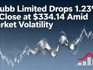 Chubb Limited Drops 1.23% to Close at $334.14 Amid Market Volatility