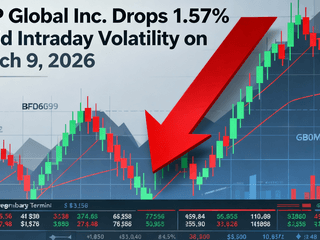 S&P Global Inc. Drops 1.57% Amid Intraday Volatility on March 9, 2026