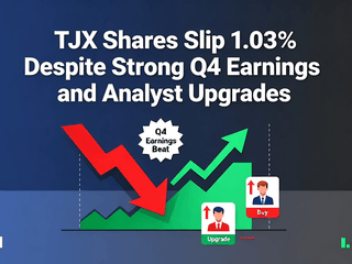 TJX Shares Slip 1.03% Despite Strong Q4 Earnings and Analyst Upgrades