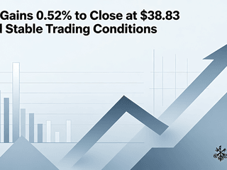 UBS Gains 0.52% to Close at $38.83 Amid Stable Trading Conditions