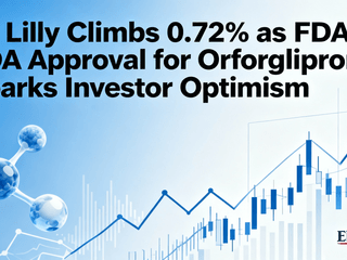 Eli Lilly Climbs 0.72% as FDA Approval for Orforglipron Sparks Investor Optimism