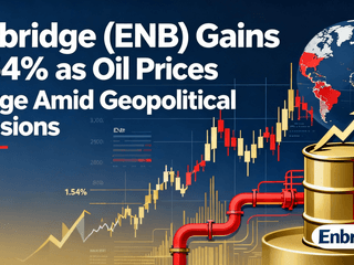 Enbridge (ENB) Gains 1.54% as Oil Prices Surge Amid Geopolitical Tensions
