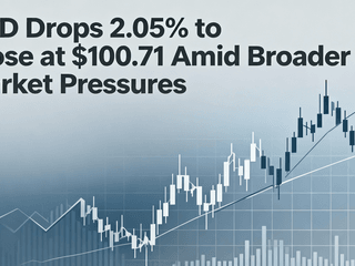 PDD Drops 2.05% to Close at $100.71 Amid Broader Market Pressures