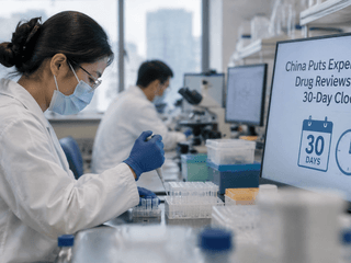 China Puts Experimental Drug Reviews on a 30-Day Clock