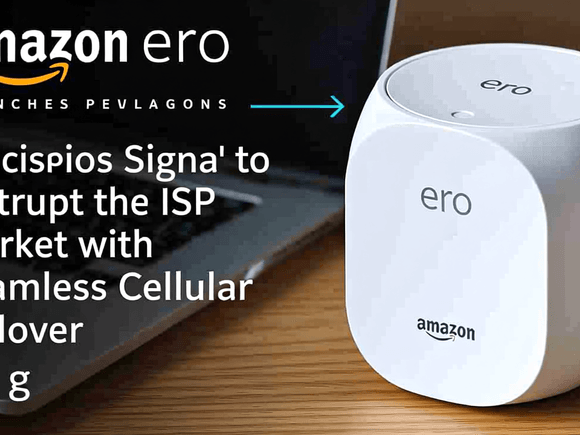 Amazon Launches Eero Signal to Disrupt the ISP Market with Seamless Cellular Failover