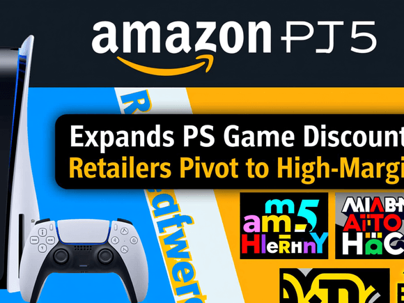 Amazon Expands PS5 Game Discounts as Retailers Pivot to High-Margin Software Amid Hardware Saturation