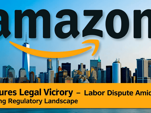 Amazon Secures Legal Victory in Staten Island Labor Dispute Amid Shifting Regulatory Landscape