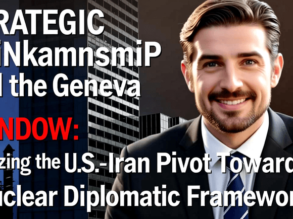 Strategic Brinkmanship and the Geneva Window: Analyzing the U.S.-Iran Pivot Toward a Nuclear Diplomatic Framework
