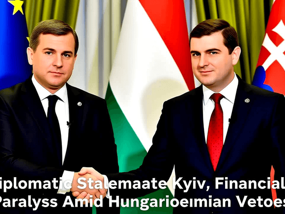 EU Diplomatic Stalemate in Kyiv: Financial Aid Paralysis Amid Hungarian and Slovakian Vetoes