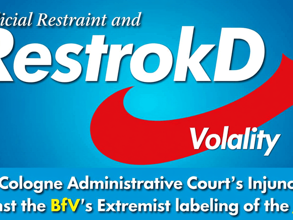 Judicial Restraint and Political Volatility: The Cologne Administrative Court’s Injunction Against the BfV’s Extremist Labeling of the AfD