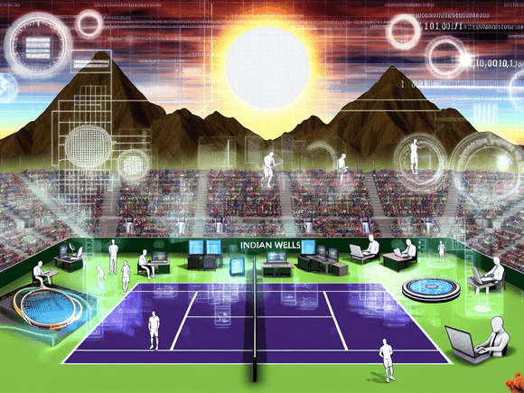 The Quantified Court: How Tech and Finance Are Re-Engineering Tennis at Indian Wells