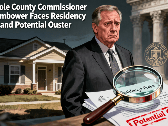 Seminole County Commissioner Jay Zembower Faces Residency Probe and Potential Ouster