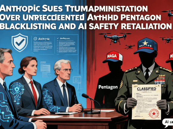 Anthropic Sues Trump Administration Over Unprecedented Pentagon Blacklisting and AI Safety Retaliation