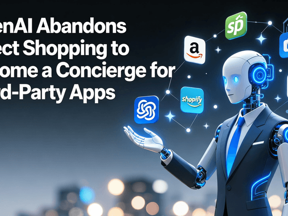 OpenAI Abandons Direct Shopping to Become a Concierge for Third-Party Apps