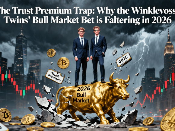 The Trust Premium Trap: Why the Winklevoss Twins' Bull Market Bet is Faltering in 2026