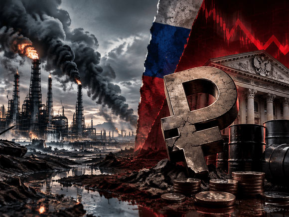 Russia-Ukraine War Becomes Economic Battle as Refineries Burn and Growth Forecast Hits Zero