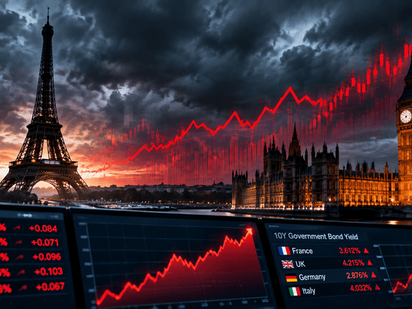 France's Bond Selloff Hits 5% Yields and Sends a Warning to UK Finances