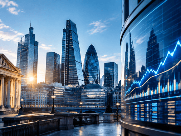 UK Stocks Advance as Banks Lead a Cyclical Repricing