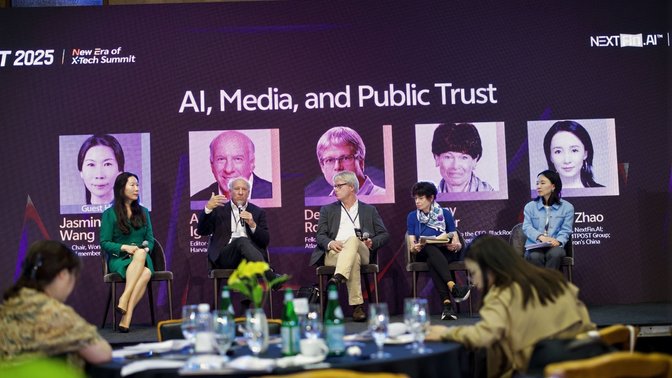 AI Offers Solution for the Media Industry Despite Risks, Says Founder of NextFin.AI at NEX-T Summit