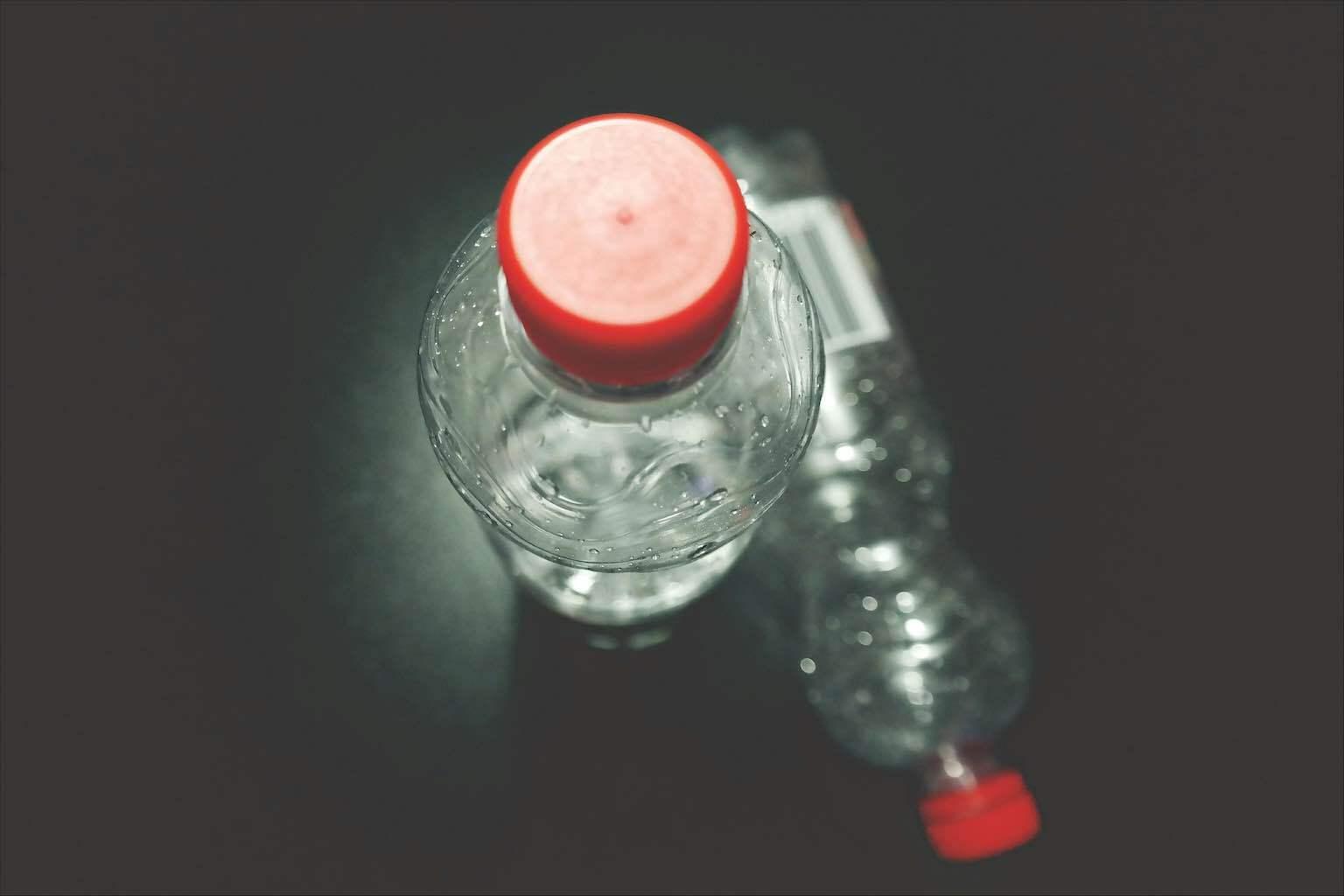 A bottled water