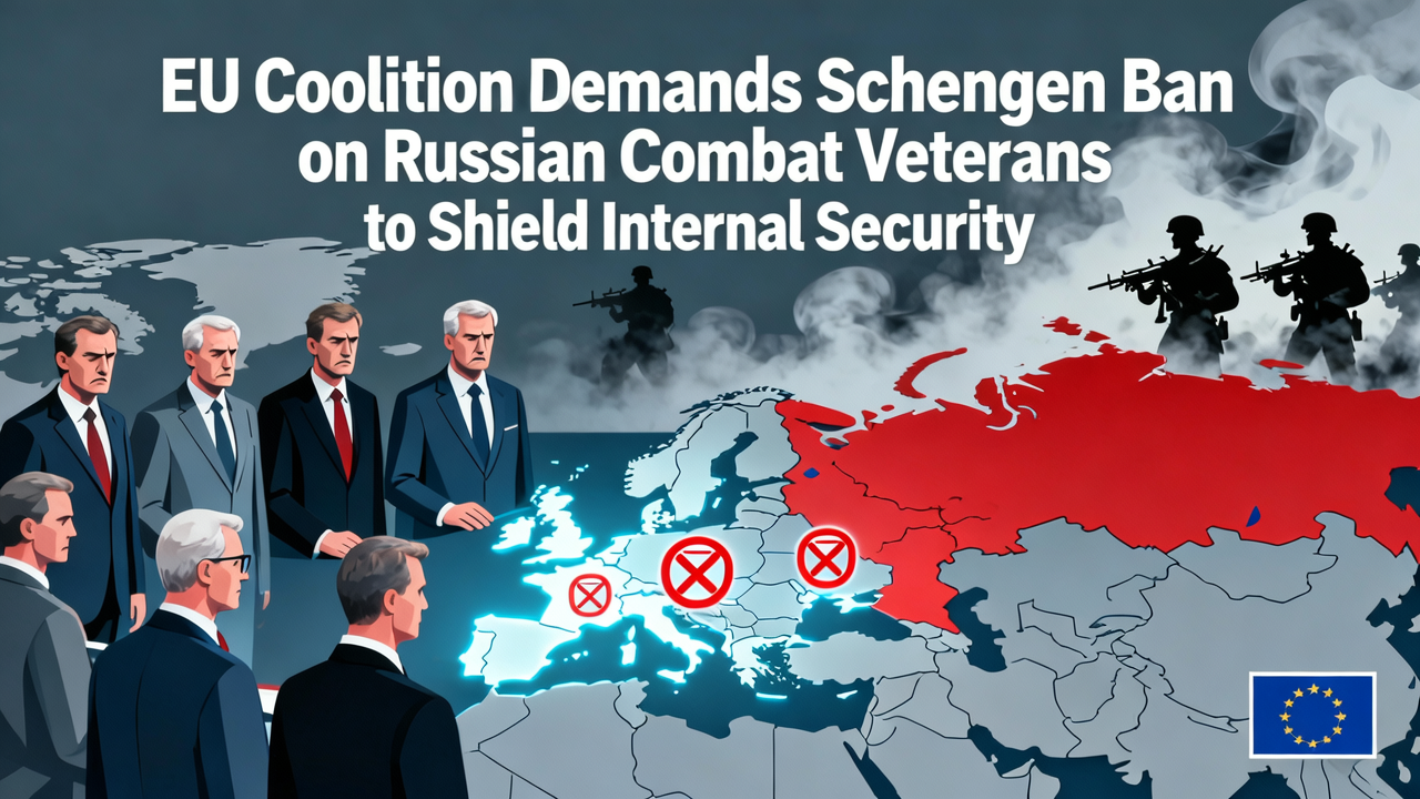 EU Coalition Demands Schengen Ban on Russian Combat Veterans to Shield Internal Security