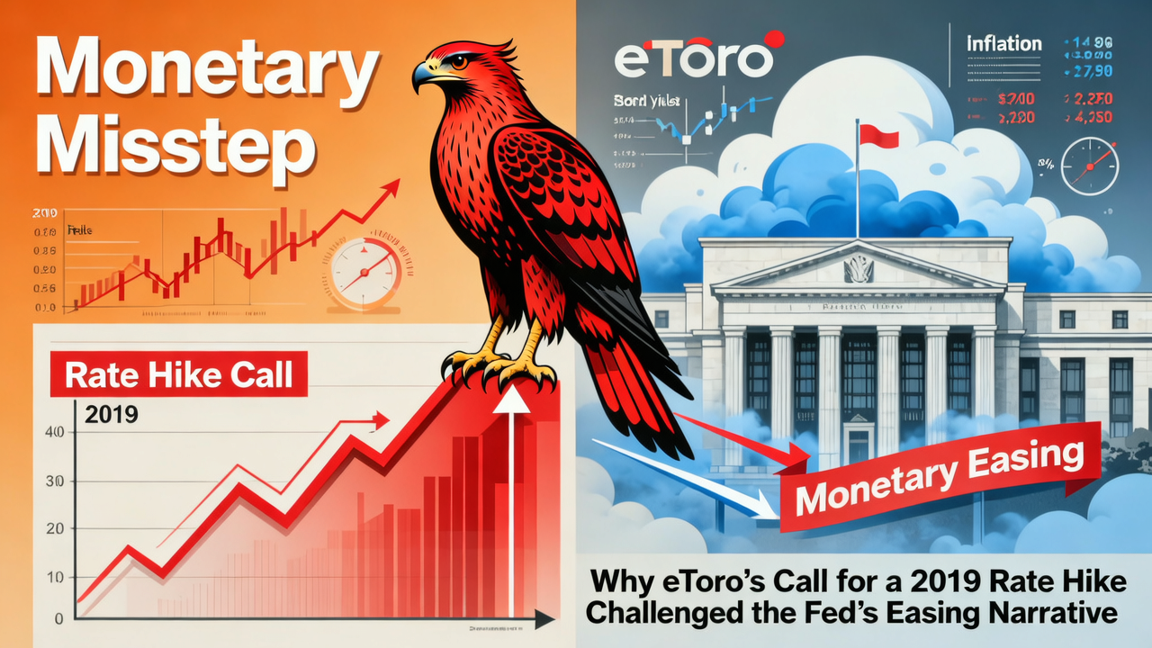 Monetary Misstep: Why eToro’s Call for a 2019 Rate Hike Challenged the Fed’s Easing Narrative