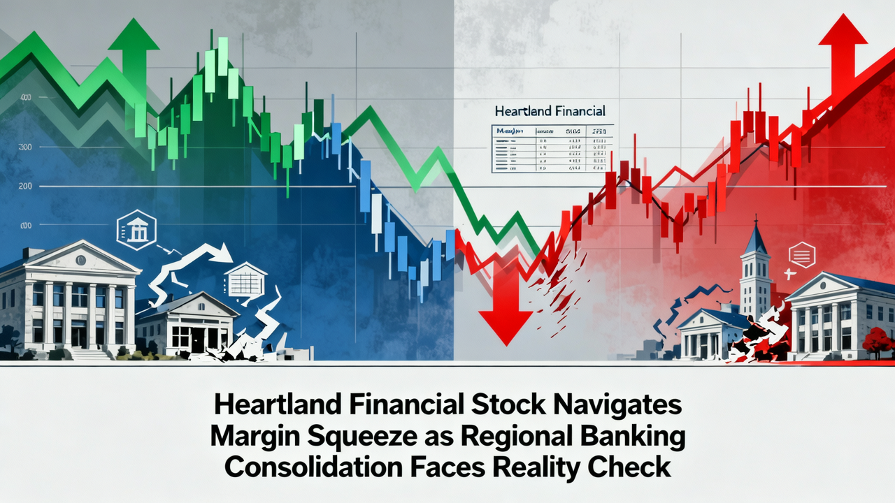 Heartland Financial Stock Navigates Margin Squeeze as Regional Banking Consolidation Faces Reality Check