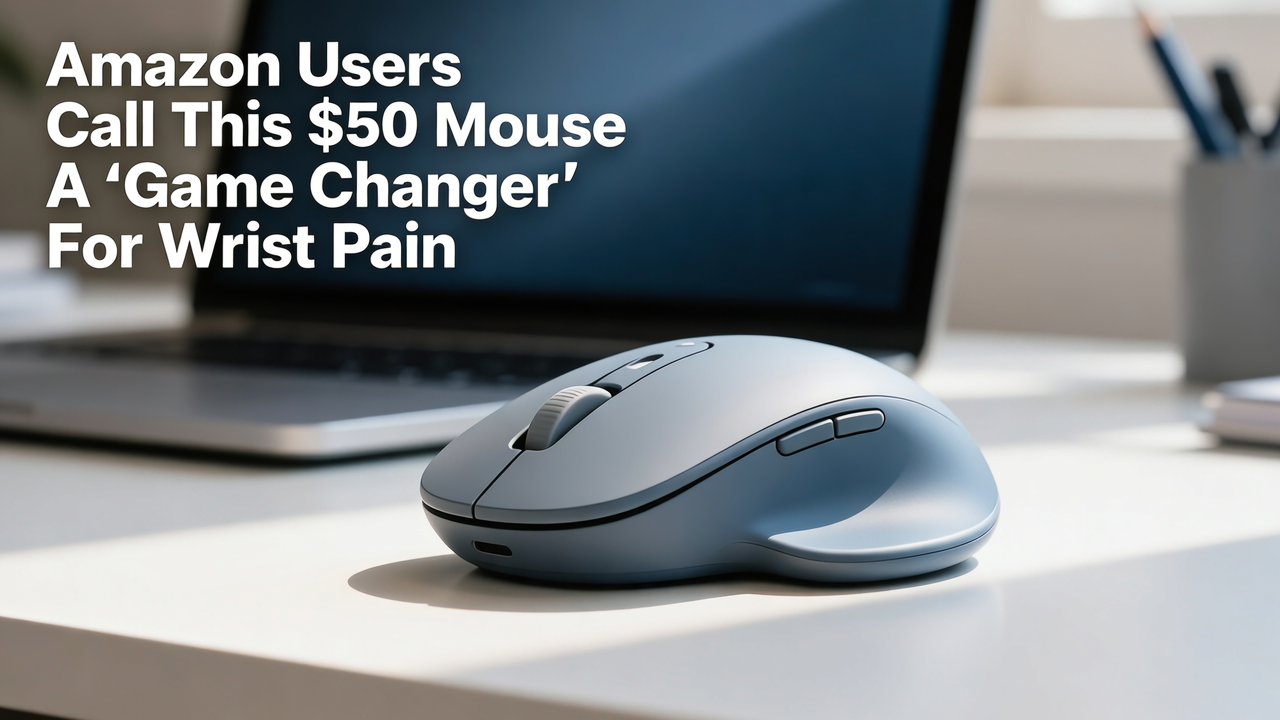 Amazon Users Call This $50 Mouse A 'Game Changer' For Wrist Pain
