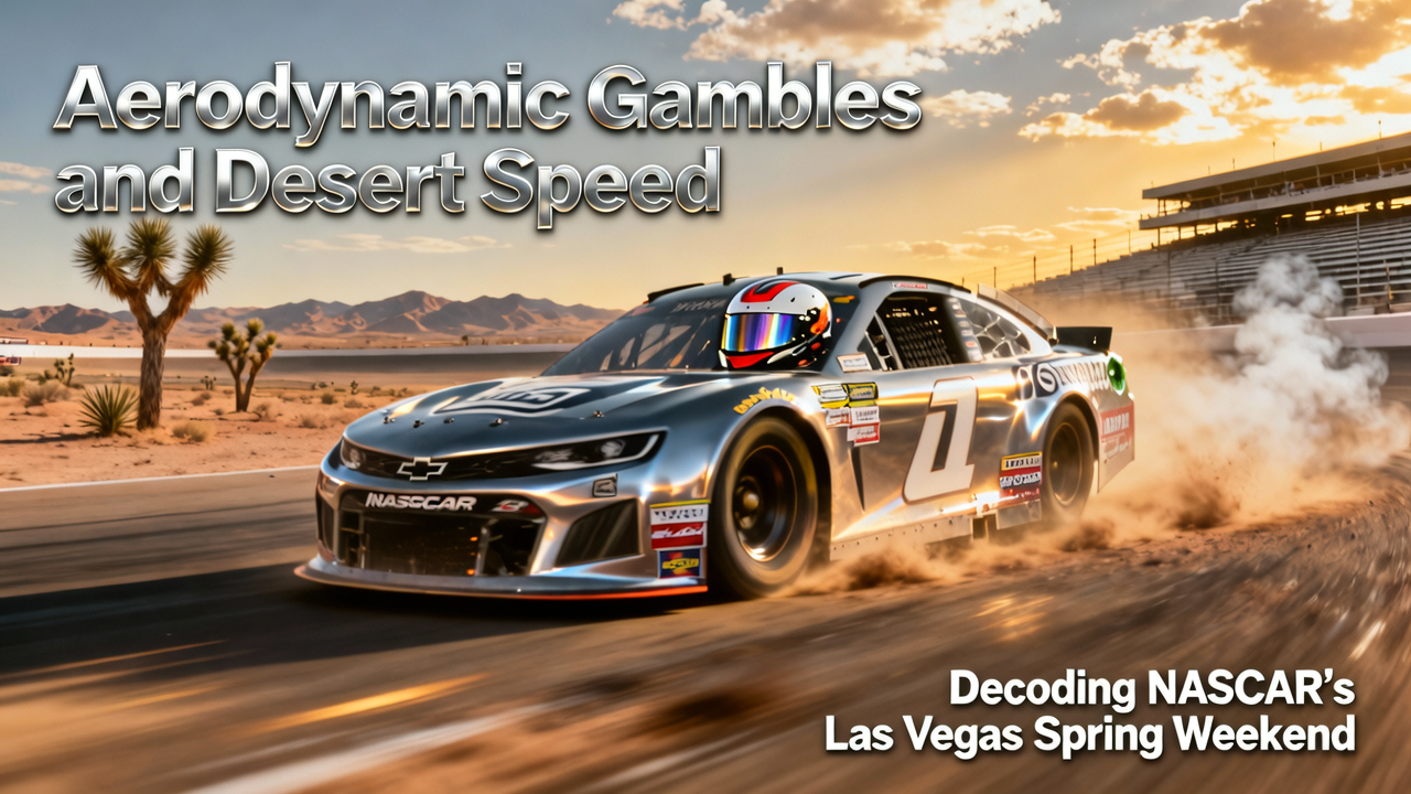 Aerodynamic Gambles and Desert Speed: Decoding NASCAR’s Las Vegas Spring Weekend