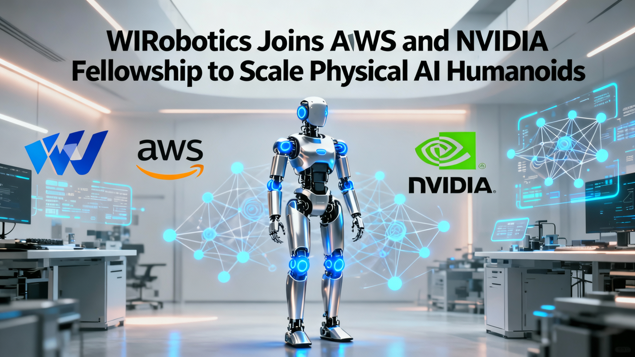 WIRobotics Joins AWS and NVIDIA Fellowship to Scale Physical AI Humanoids