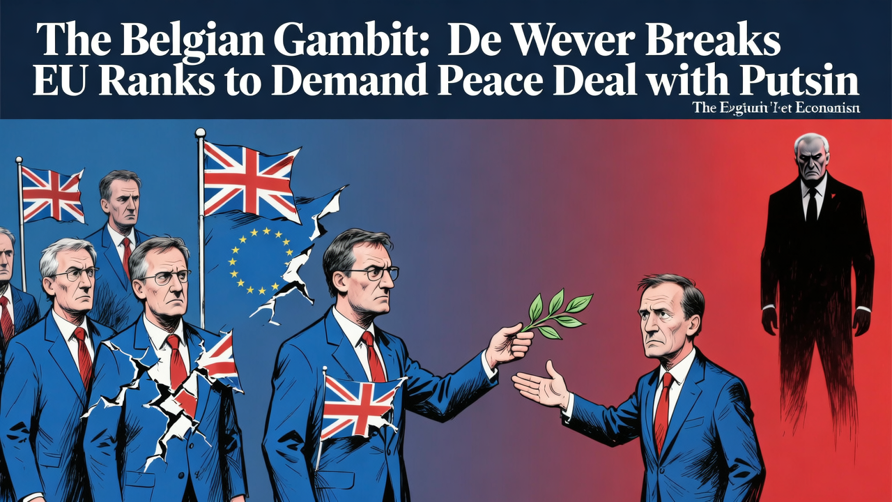 The Belgian Gambit: De Wever Breaks EU Ranks to Demand Peace Deal with Putin