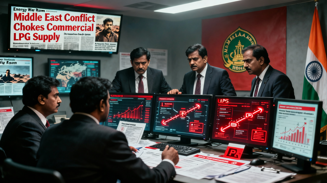 Kerala Establishes Energy War Room as Middle East Conflict Chokes Commercial LPG Supply