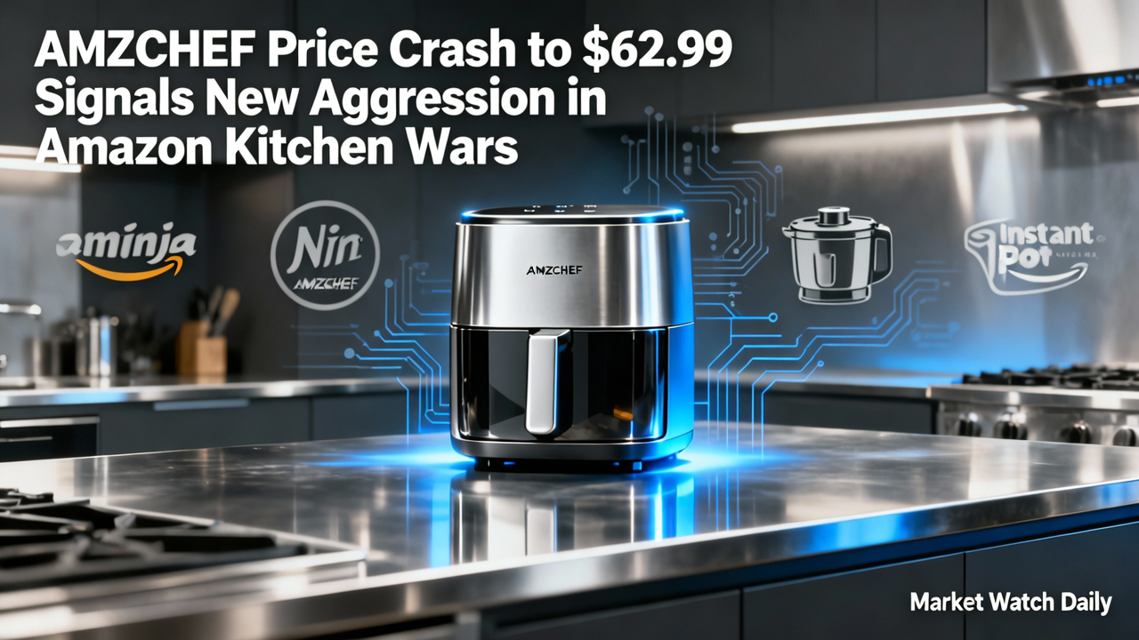 AMZCHEF Price Crash to $62.99 Signals New Aggression in Amazon Kitchen Wars