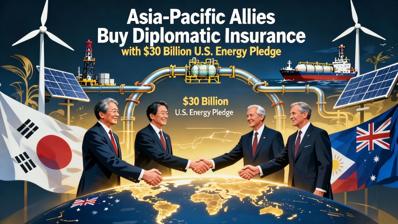 Asia-Pacific Allies Buy Diplomatic Insurance with $30 Billion U.S. Energy Pledge
