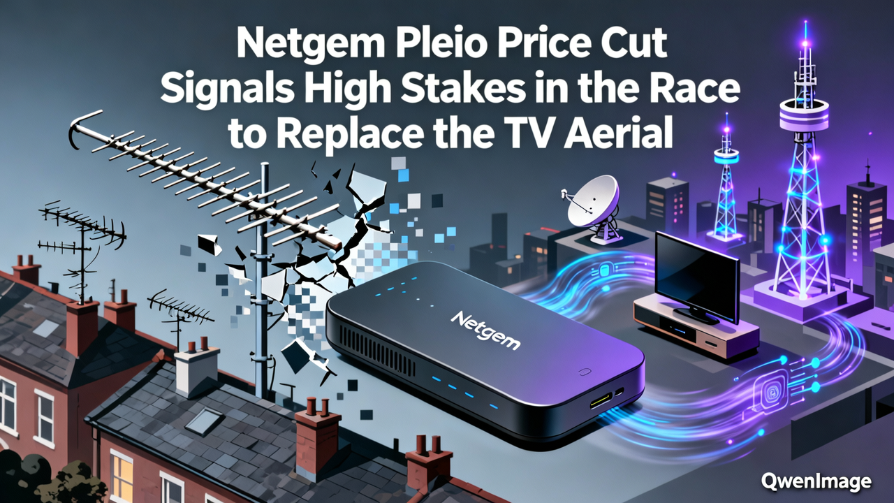 Netgem Pleio Price Cut Signals High Stakes in the Race to Replace the TV Aerial