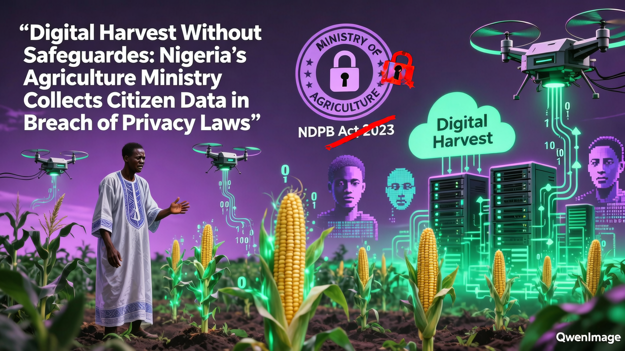 Digital Harvest Without Safeguards: Nigeria’s Agriculture Ministry Collects Citizen Data in Breach of Privacy Laws