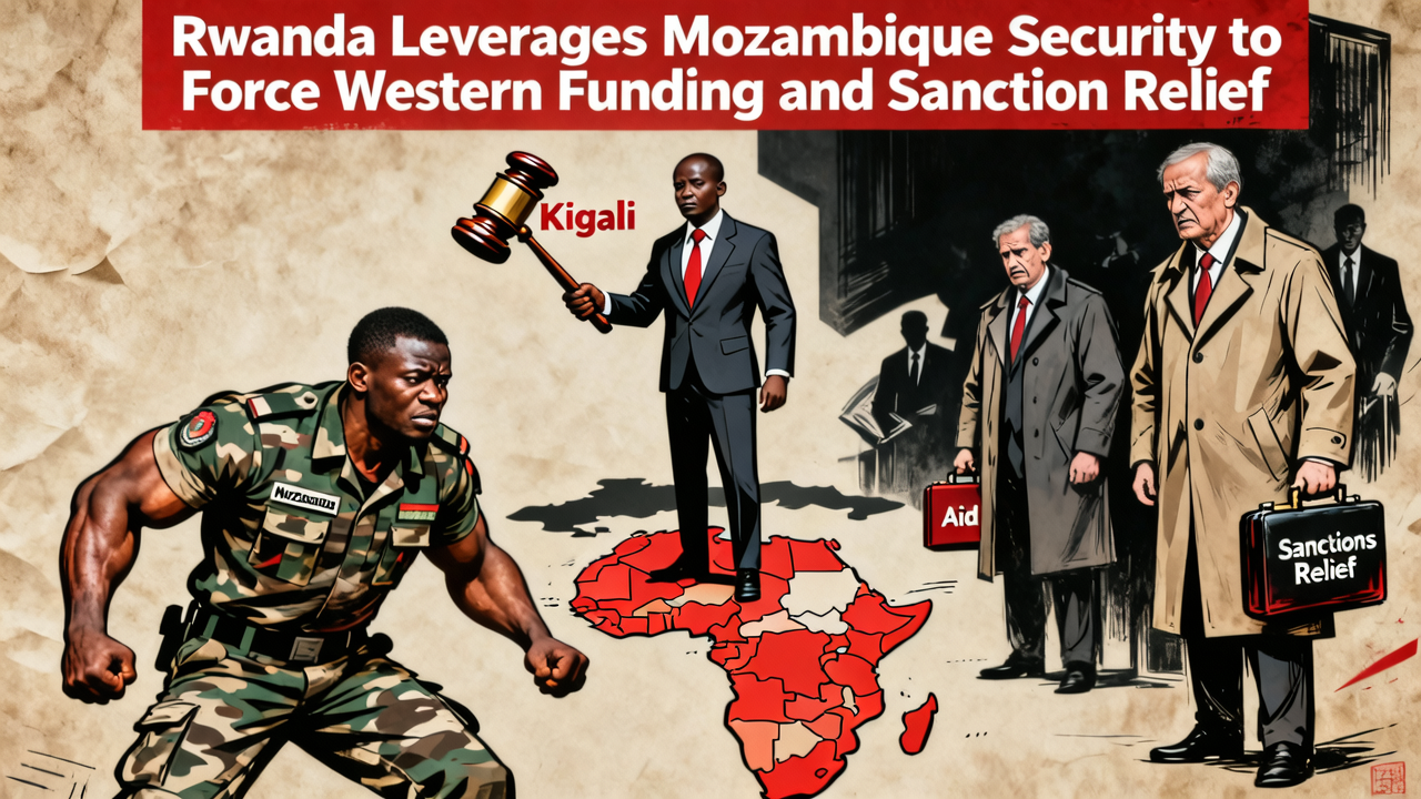 Rwanda Leverages Mozambique Security to Force Western Funding and Sanction Relief