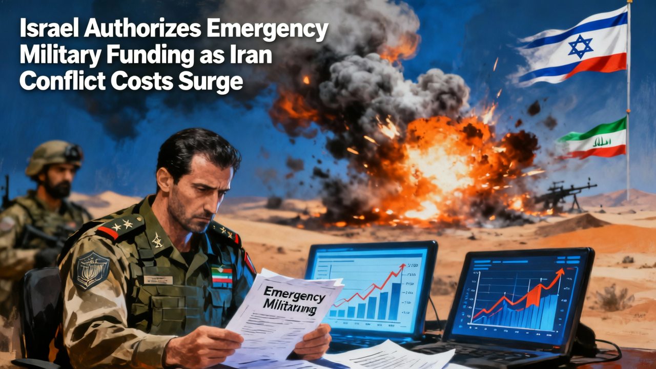 Israel Authorizes Emergency Military Funding as Iran Conflict Costs Surge