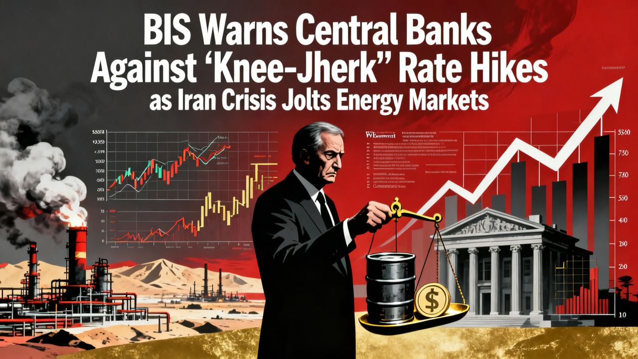 BIS Warns Central Banks Against 'Knee-Jerk' Rate Hikes as Iran Crisis Jolts Energy Markets