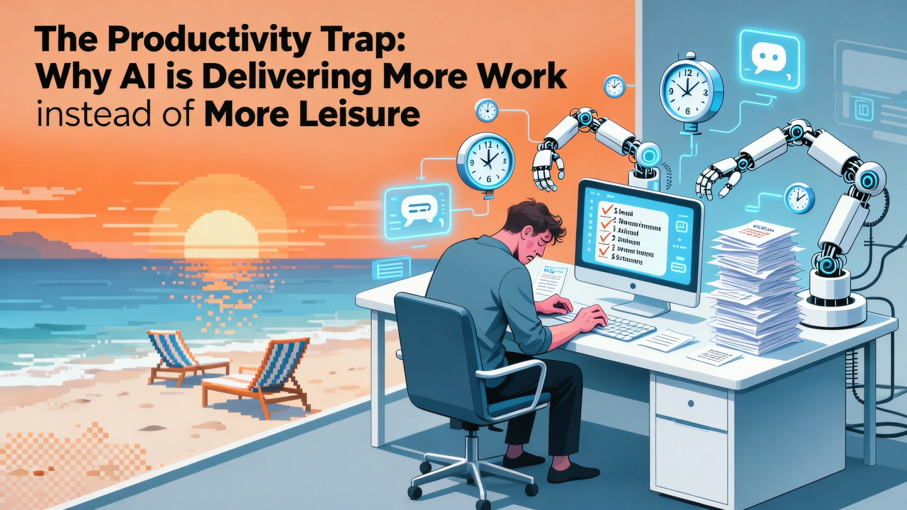The Productivity Trap: Why AI is Delivering More Work Instead of More Leisure