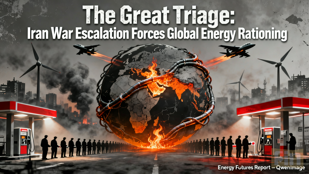 The Great Triage: Iran War Escalation Forces Global Energy Rationing