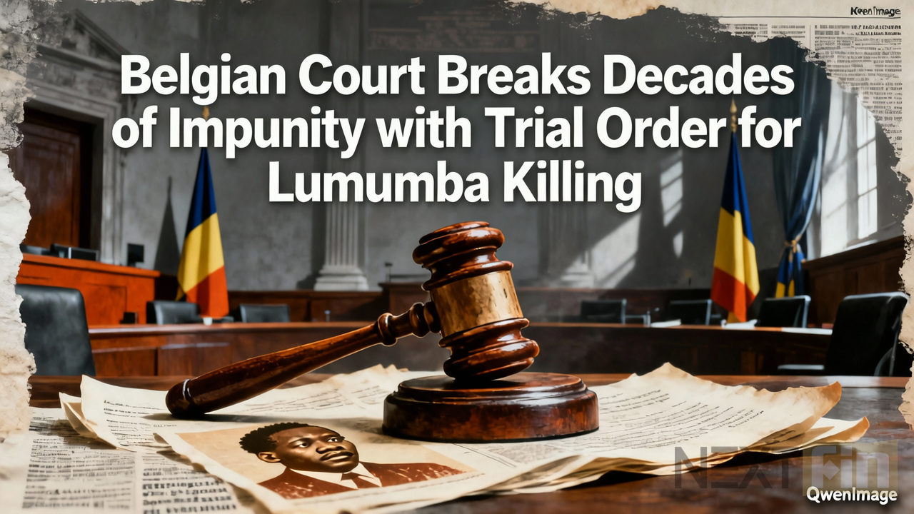 Belgian Court Breaks Decades of Impunity with Trial Order for Lumumba Killing