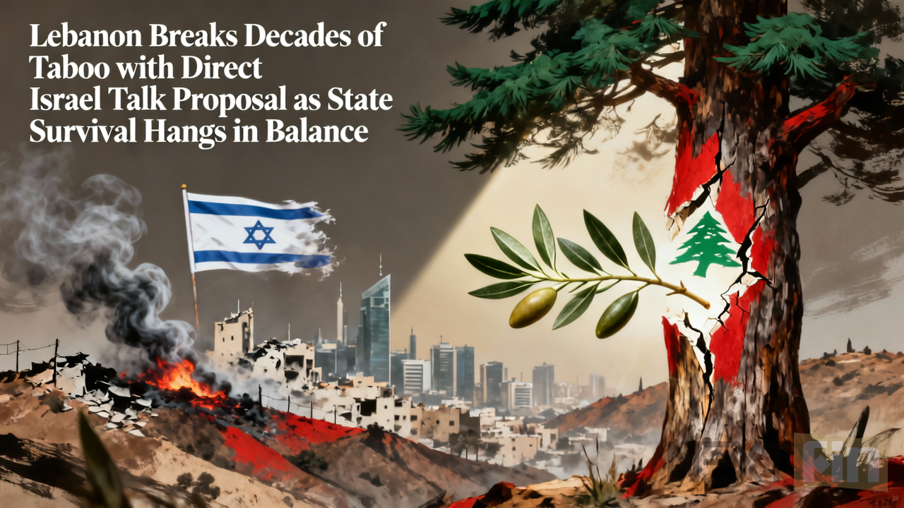 Lebanon Breaks Decades of Taboo with Direct Israel Talk Proposal as State Survival Hangs in Balance
