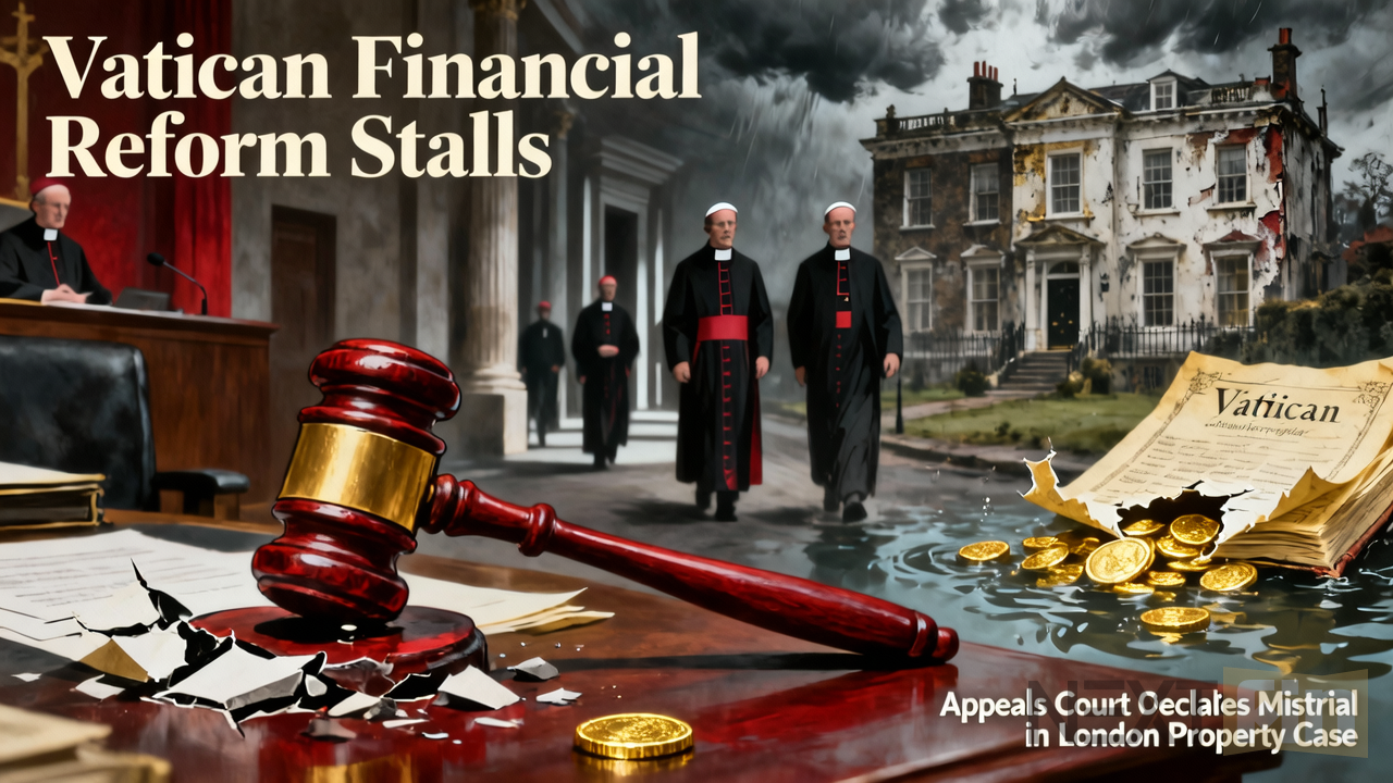 Vatican Financial Reform Stalls as Appeals Court Declares Mistrial in London Property Case