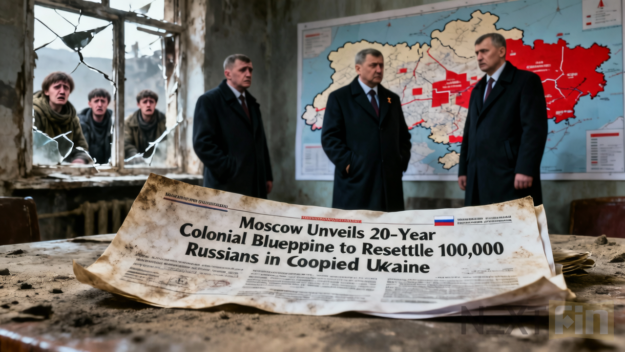 Moscow Unveils 20-Year Colonial Blueprint to Resettle 100,000 Russians in Occupied Ukraine