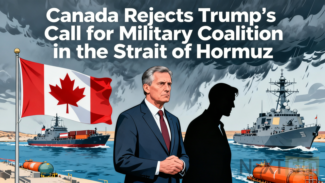 Canada Rejects Trump’s Call for Military Coalition in the Strait of Hormuz