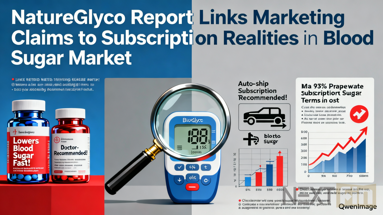 NatureGlyco Report Links Marketing Claims to Subscription Realities in Blood Sugar Market
